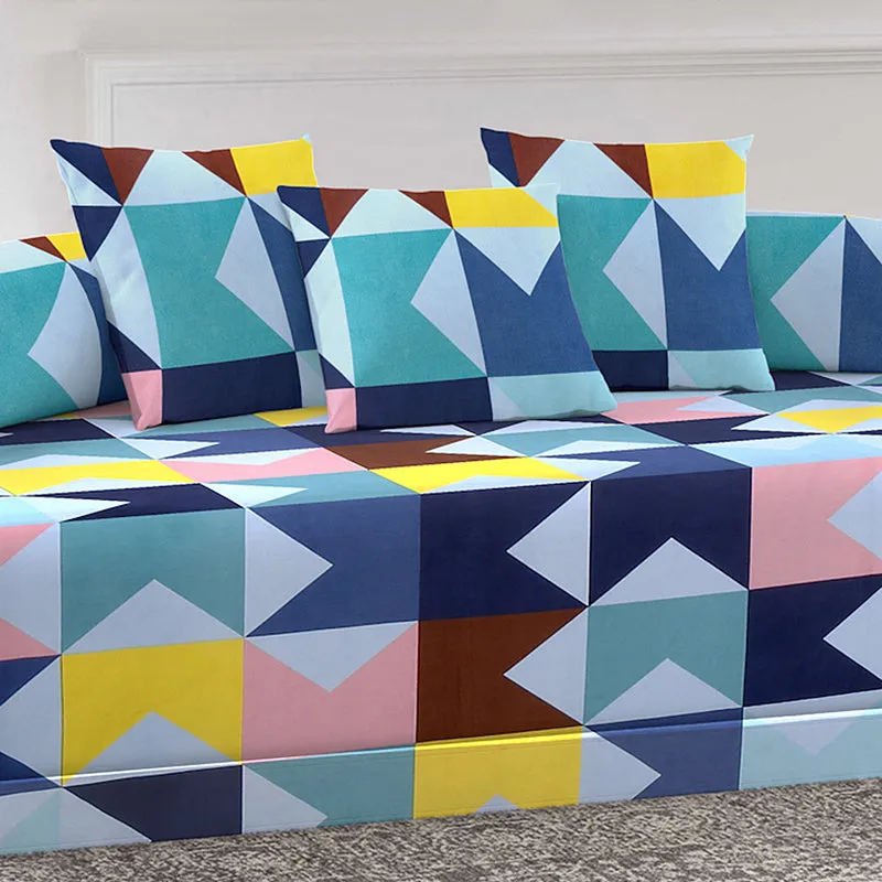 Patternix Diwan Set - Six Piece Set media 3
