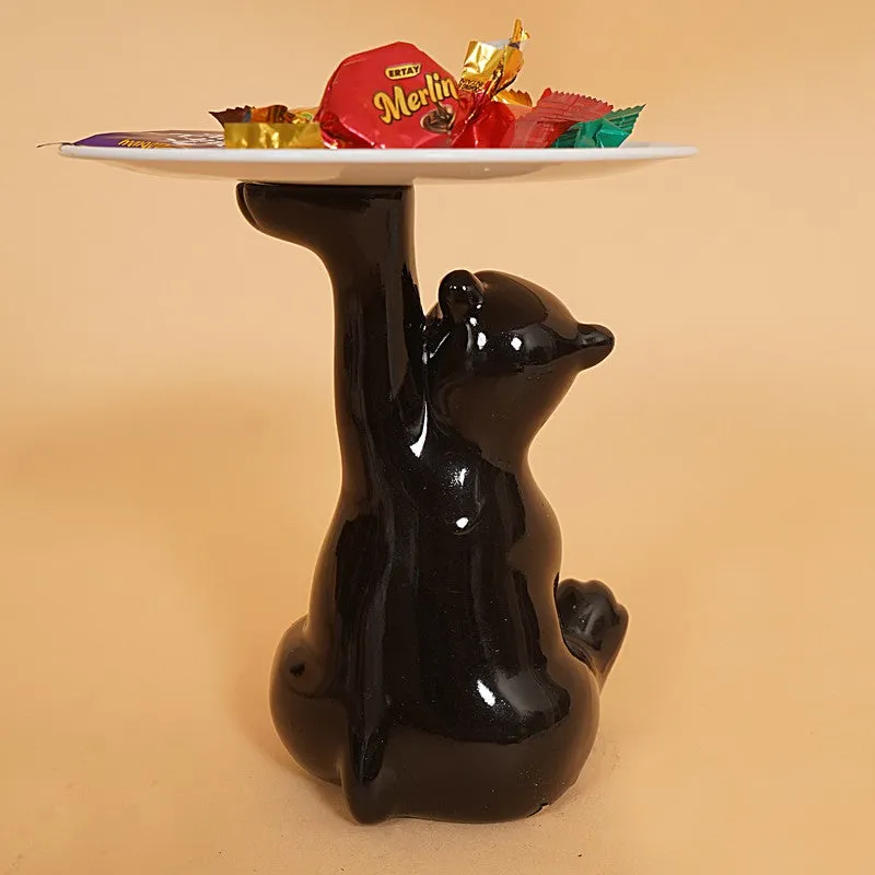 Modern Black Horse Showpiece media 8