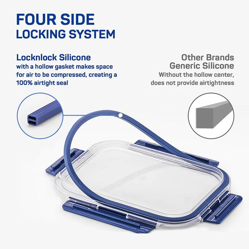 Storeio Airtight Plastic Storage Container (1500 mL Each) - Set Of Three media 5