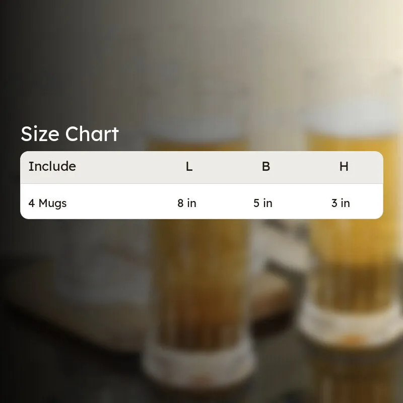 Carlisle Beer Mug (600 ML) - Set Of Four media 6