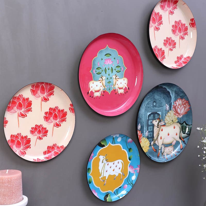 Nandi Beauty Wall Plate - Set Of Five media 3