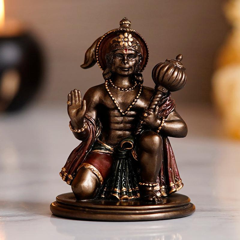 Jai Lord Hanuman Bronze Idol