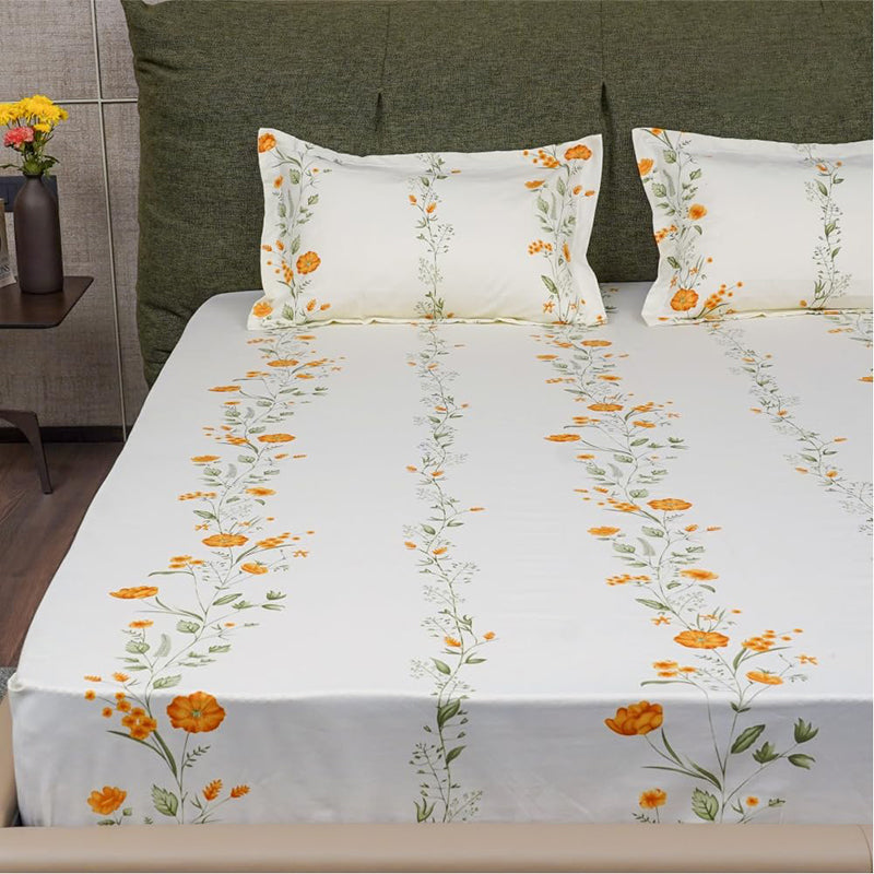Urban Space Vireya Cotton Bedsheet - 200 TC media 5