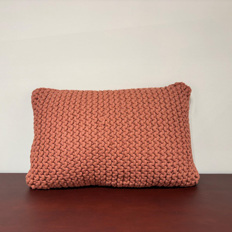 Zenvia Cushion Cover (Red) - Set Of Two media 4