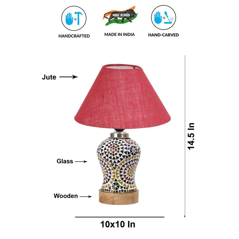 Nordra Wooden Table Lamp - Multicolor media 9