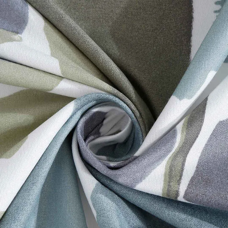 Dream Echoes Abstract PollyCotton Bedsheet - 130 GSM media 5