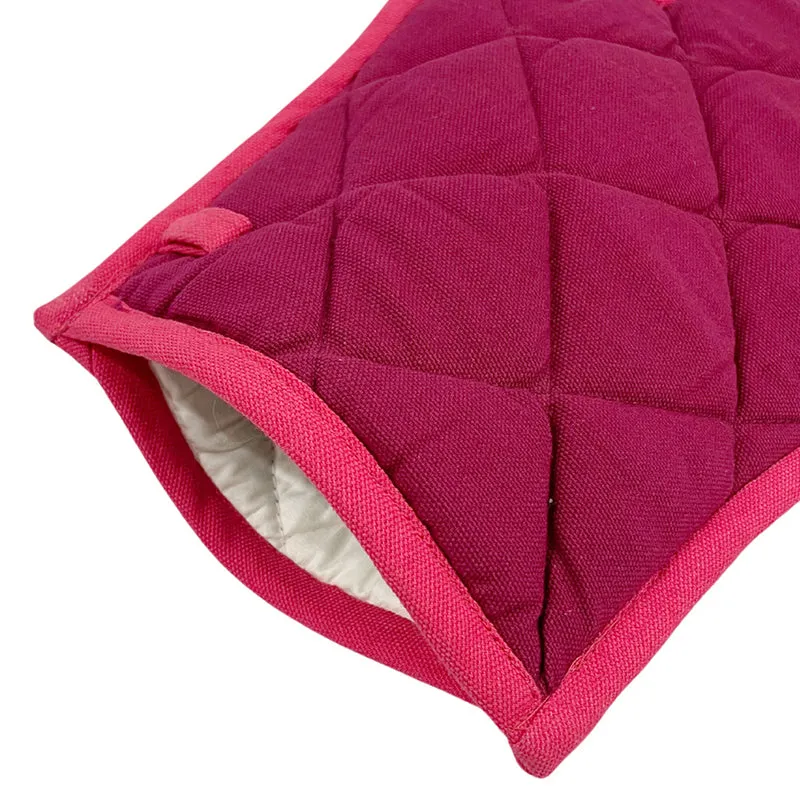 Swayam Teplo Kitchen Gloves (Red & Maroon) - Set Of Two media 6