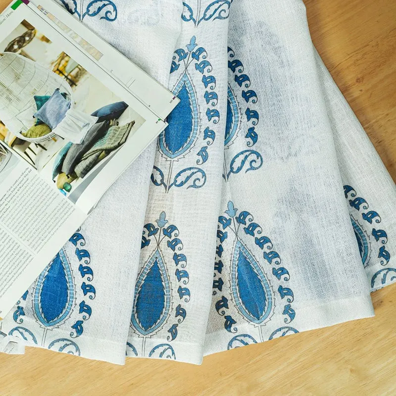 Whispa Linen Texture Sheer Curtain - Set Of Two media 3