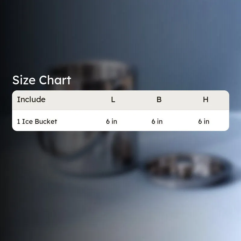 Exquisite Stainless Steel Ice Bucket - 1500 mL media 7