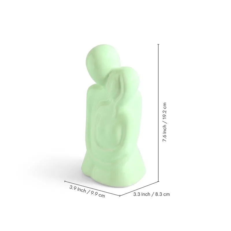 Timeless Togetherness Ceramic Showpiece - Set Of Two media 7