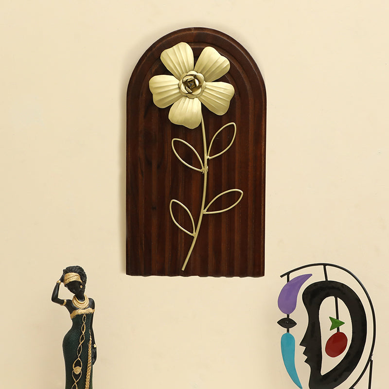 Lydie Metal & Wood Wall Accent
