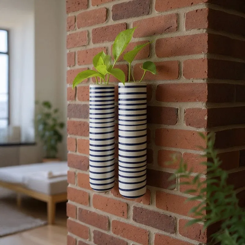 Auralis Pots & Planters (Blue) - Set Of Two media 1