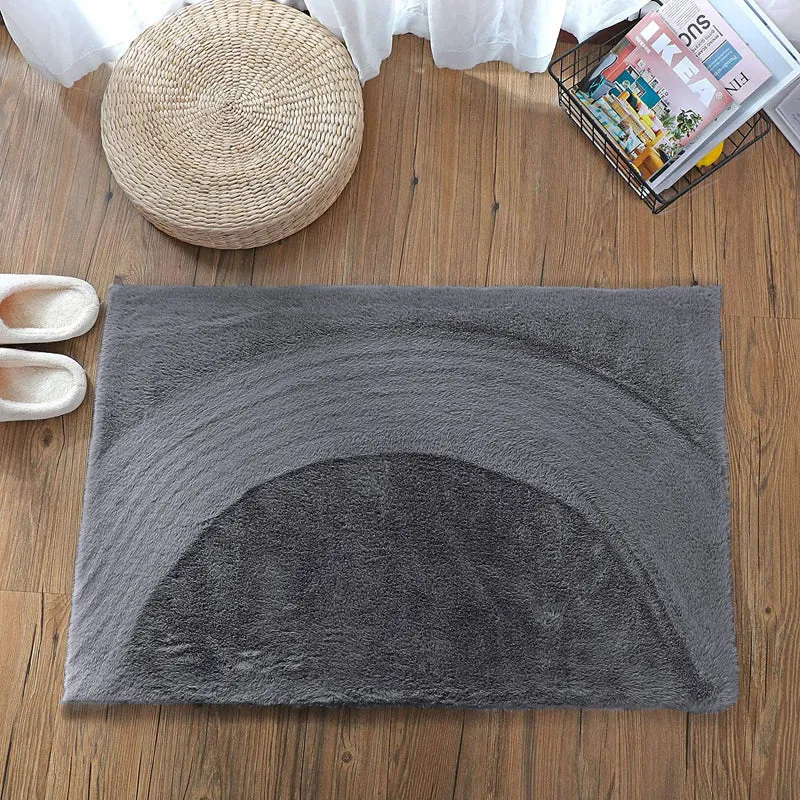 Dry Stride Microfiber Bath Mat - Grey media 1