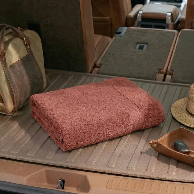 Monte Carlo Dry Nest I Pure Cotton Bath Towel - Peach media 3