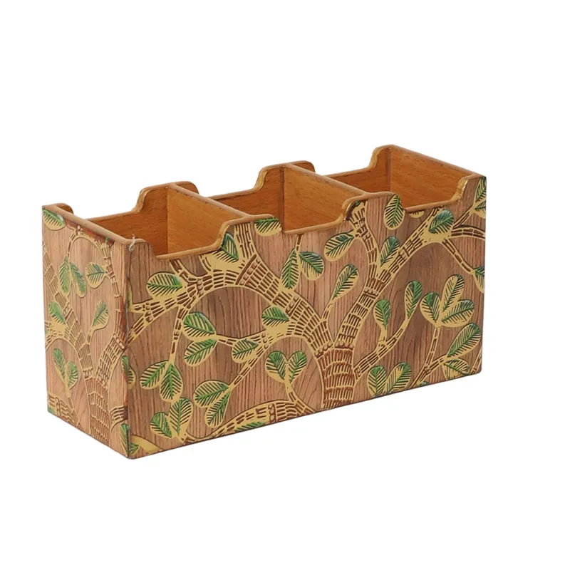 Sona Patta Tri-Compartment Cutlery Stand media 3