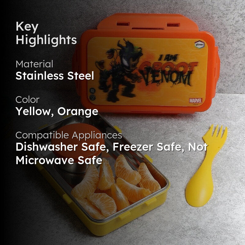 Groot Venom Lunch Box - 700 ML media 2