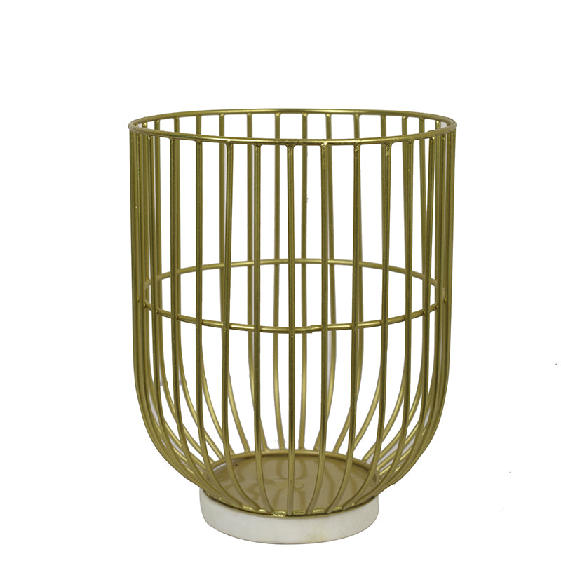 Foile Cage Candle Holder media 5