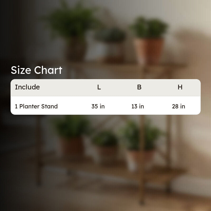 Verdex Metal Planter Stand - DarkBrown media 11