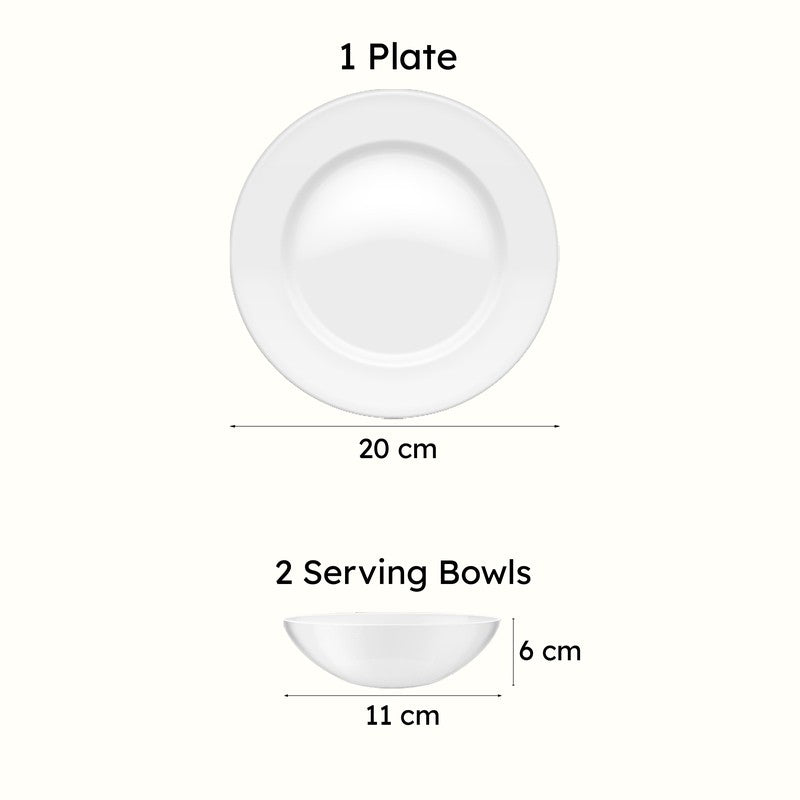 Kasturi Dinner Set With Chopsticks - 5 Piece Set media 8