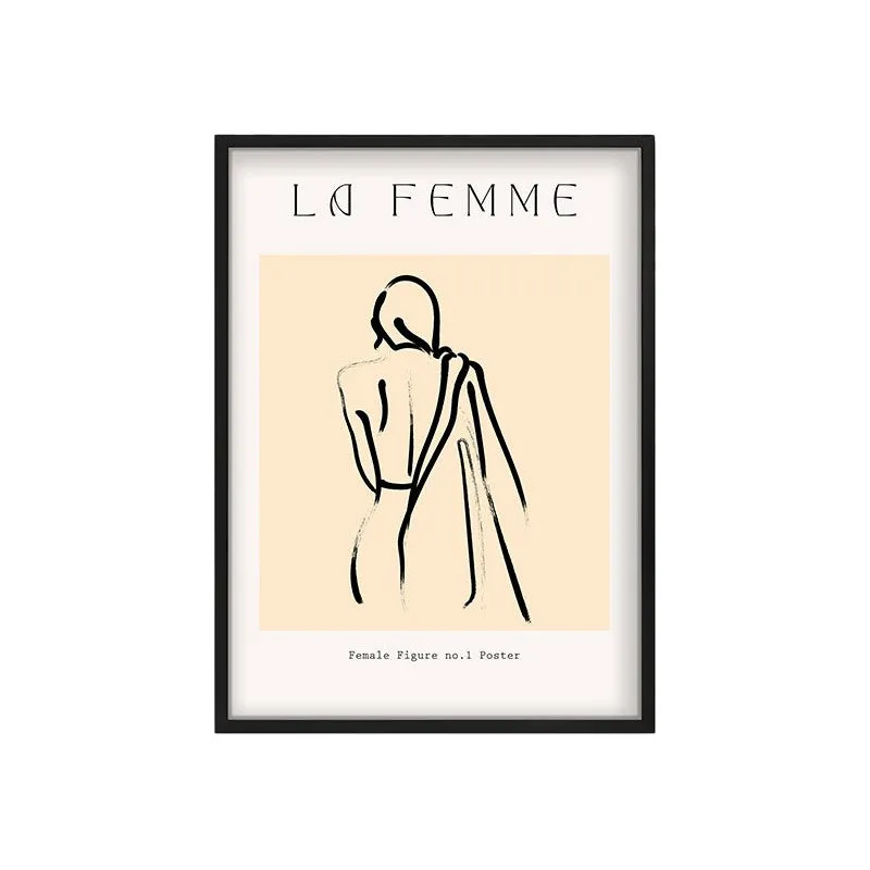 Grace in Retreat Canvas Wall Painting With Black Frame media 3