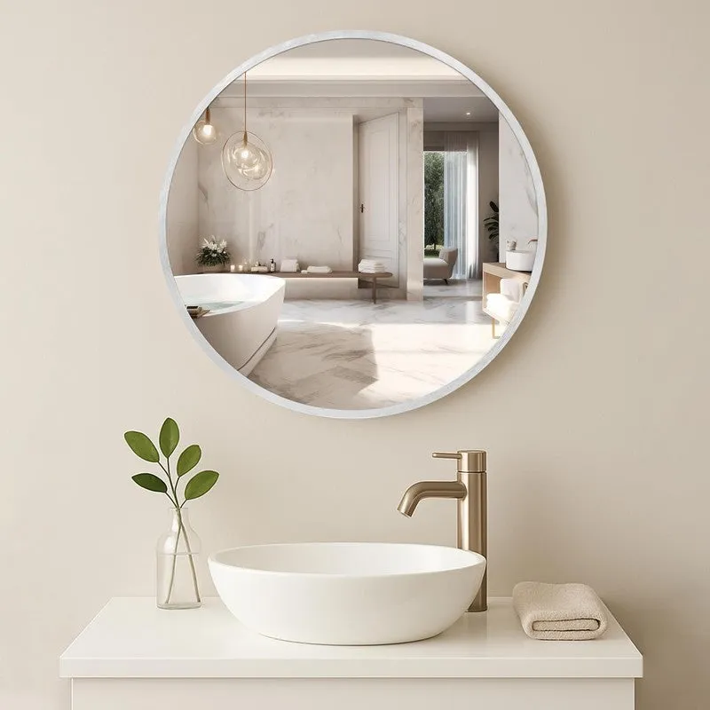 Evara Wall Mirror With Aluminium Frame media 1