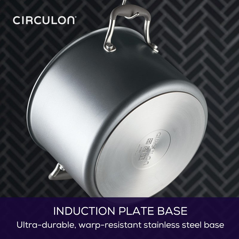 Circulon Aluminum Cooking Pot with Lid - 7580 ML media 11