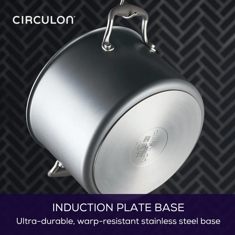 Circulon Aluminum Cooking Pot with Lid - 7580 ML media 11
