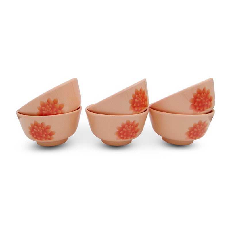 Aura Snack Melamine Snack Bowls (140 mL Each) - Set of Six media 7