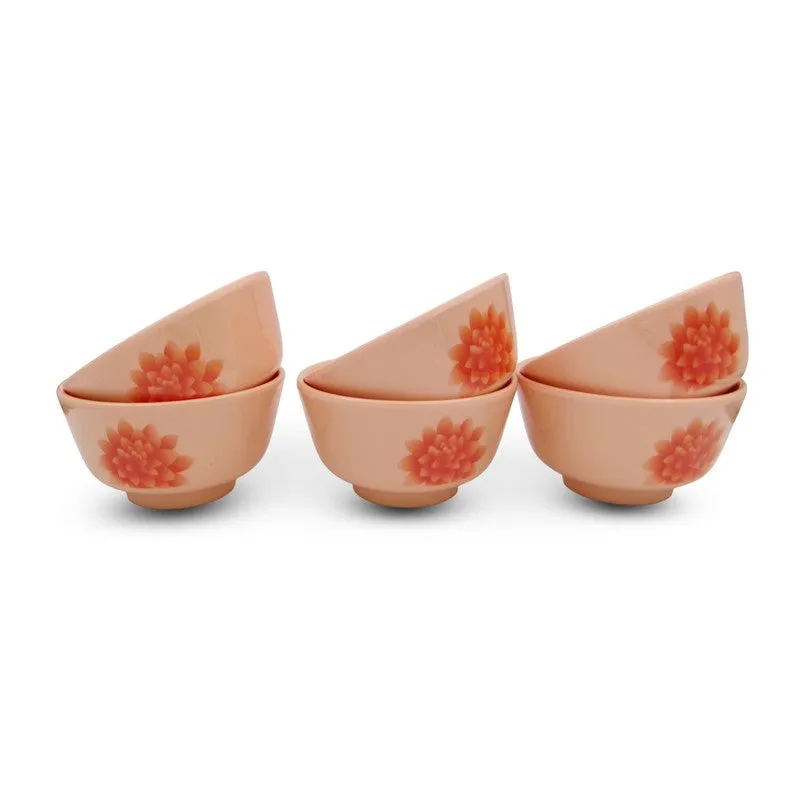 Aura Snack Melamine Snack Bowls (140 mL Each) - Set of Six media 7