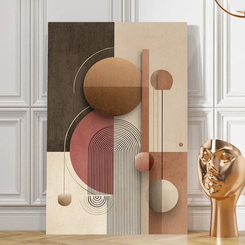 Precision Grid Abstract Canvas Wall Art media 8