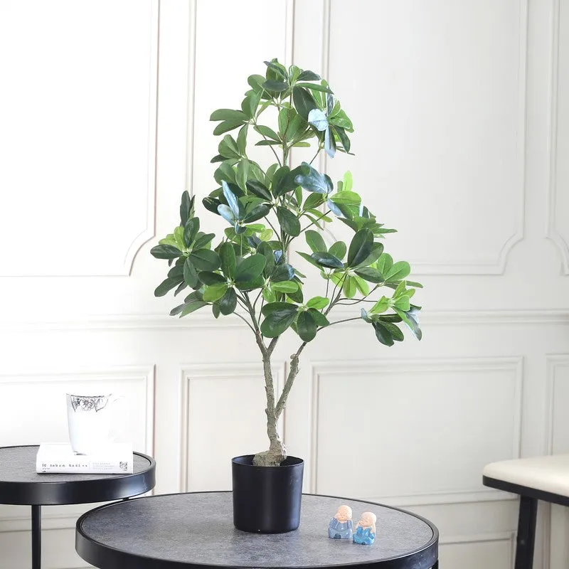 GreenAura Artificial Plant With Black Plastic Pot - 2.5 ft media 3
