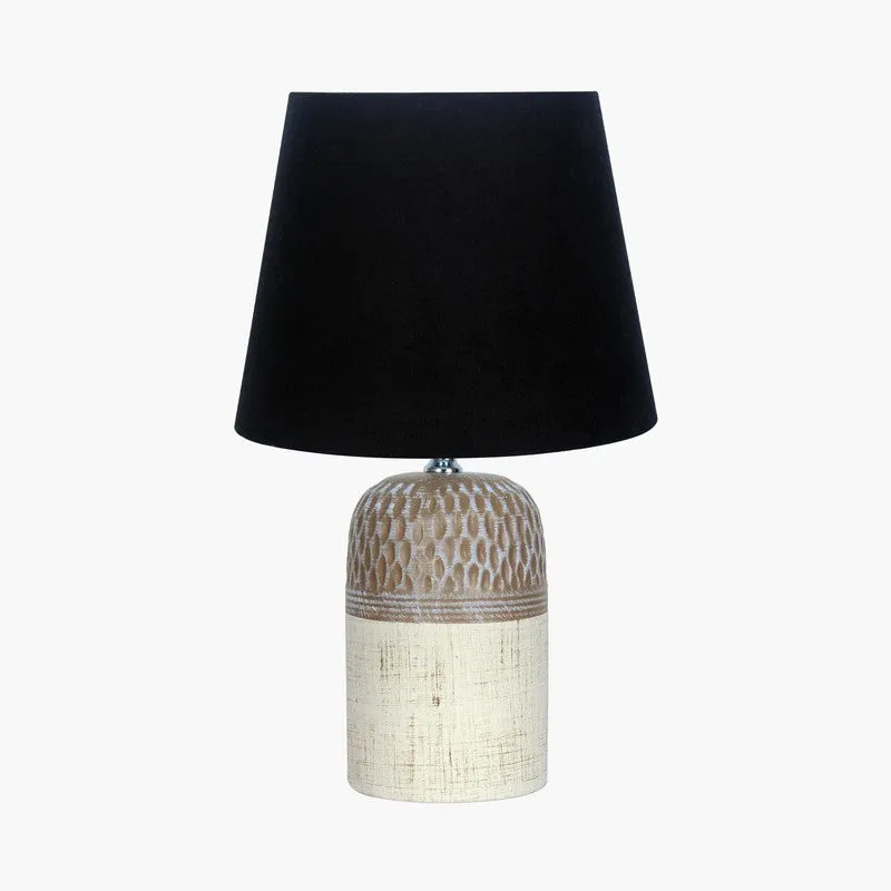 RadianceFlex Ceramic Table Lamp - Black,Brown,White media 3