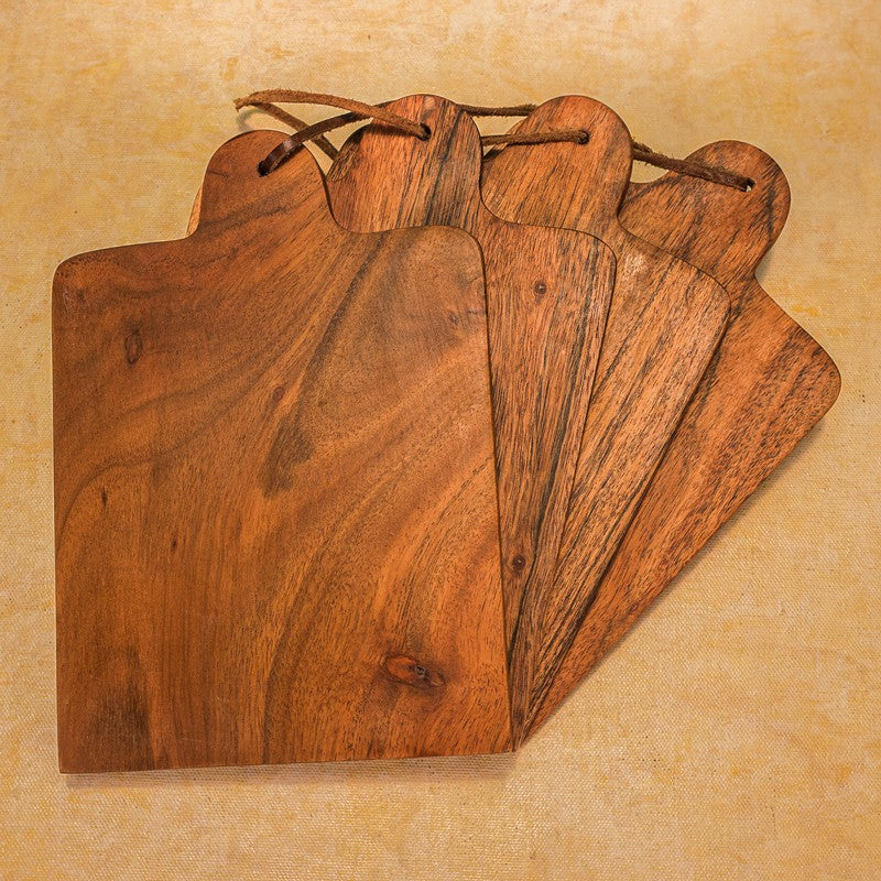 RustiqueCraft Wood Platter - Set of Four media 3