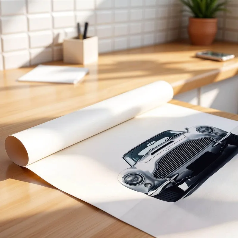 Classic Elegance Wall Poster - Grey media 4
