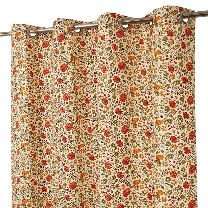 Rosevine Elegance Cotton Curtain media 5