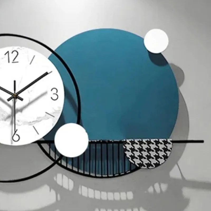 Temporelle Metal Analog Wall clock media 3