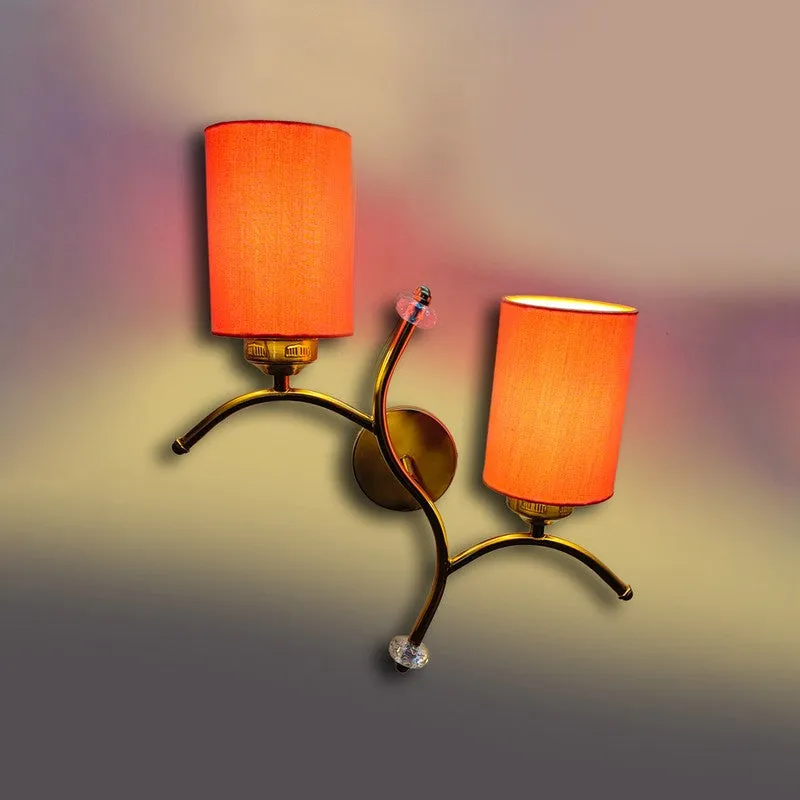 LumiBranch Dual Cotton Wall Lamp - Orange media 6