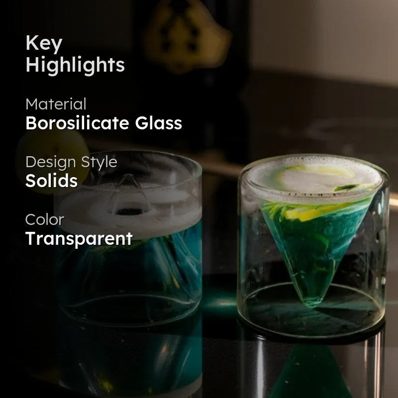 Forest Mist Cocktail Glasses(140 mL) - Set Of Two media 2