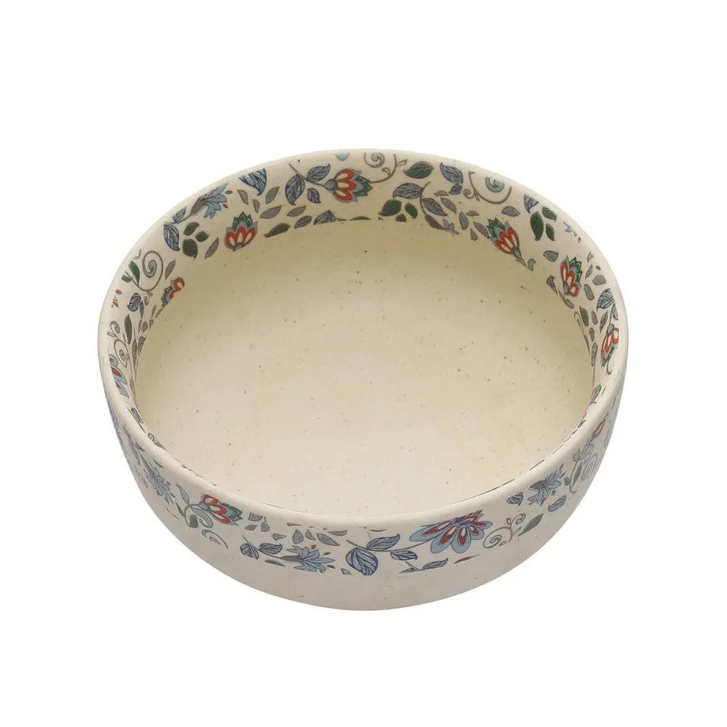 Florence Multicolor Stoneware Serving Bowls - Set Of Two media 6