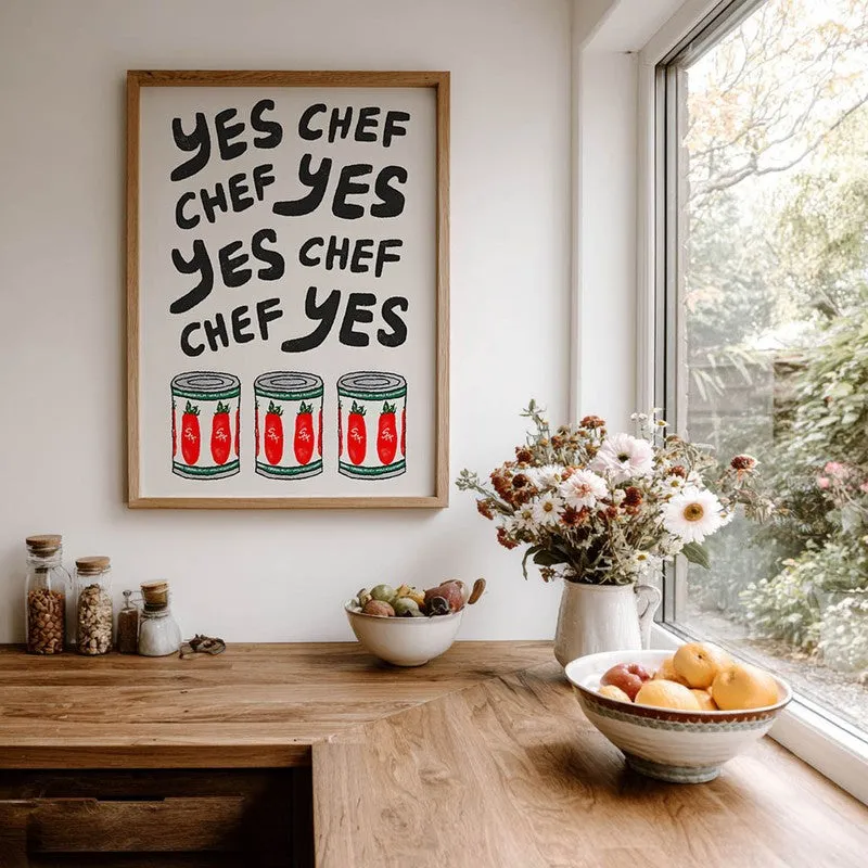 ChefAura Archival Canvas Wall Art - Brown media 7