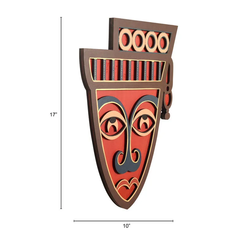 Indrabhuti Mask Wooden Wall Accent media 5