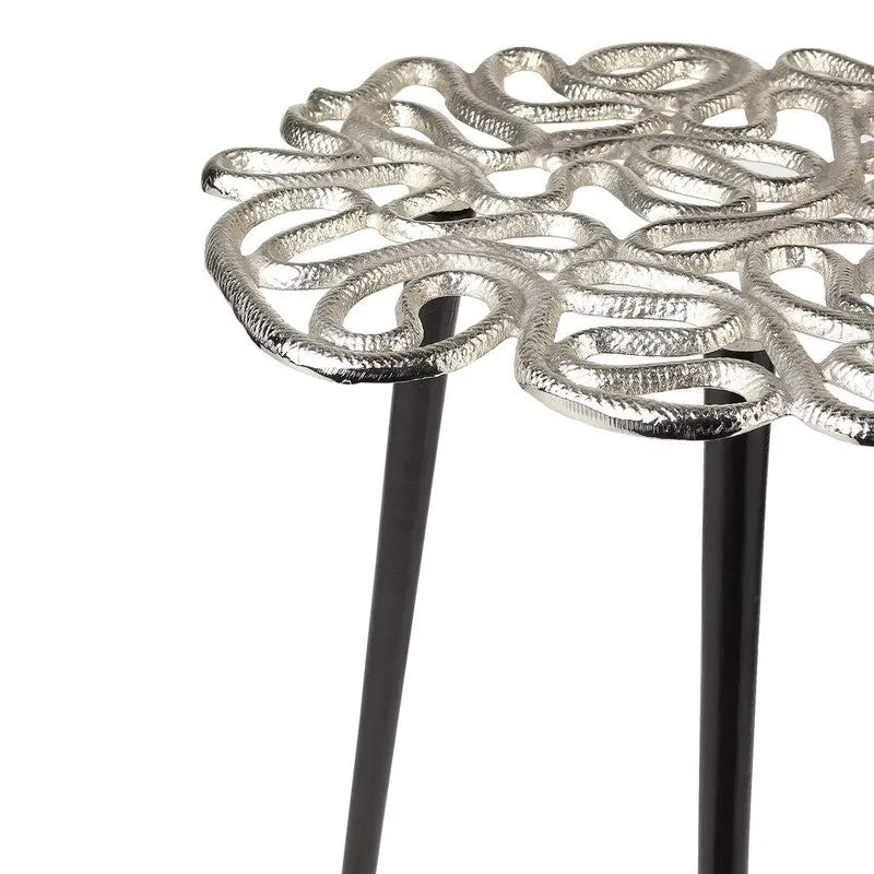 Nature Form Side & Bedside Tables - Silver media 5