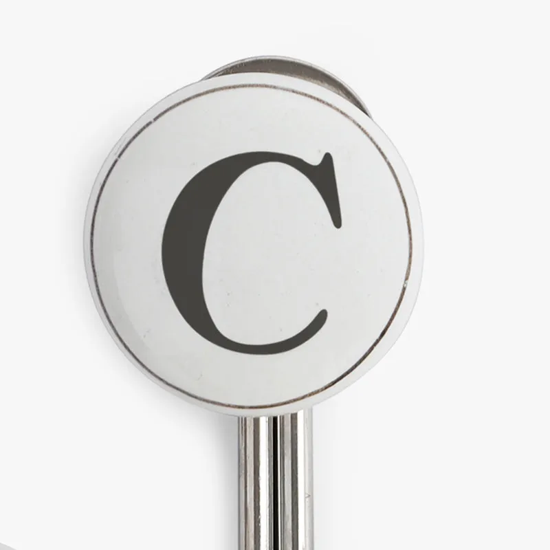 Alaphabet C Filigree Wall Hook media 3