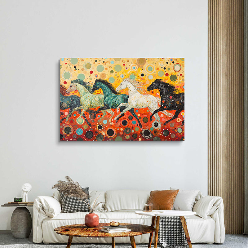 Stallion Trance Wall Painting