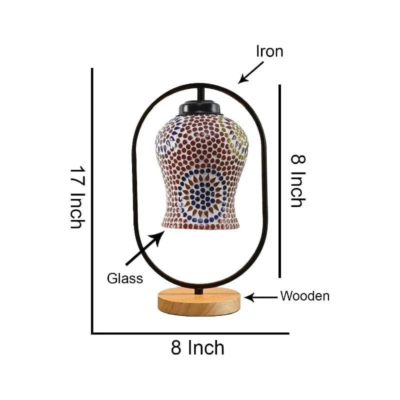 Gleam Glam Glass Table Lamp - Multicolor media 5