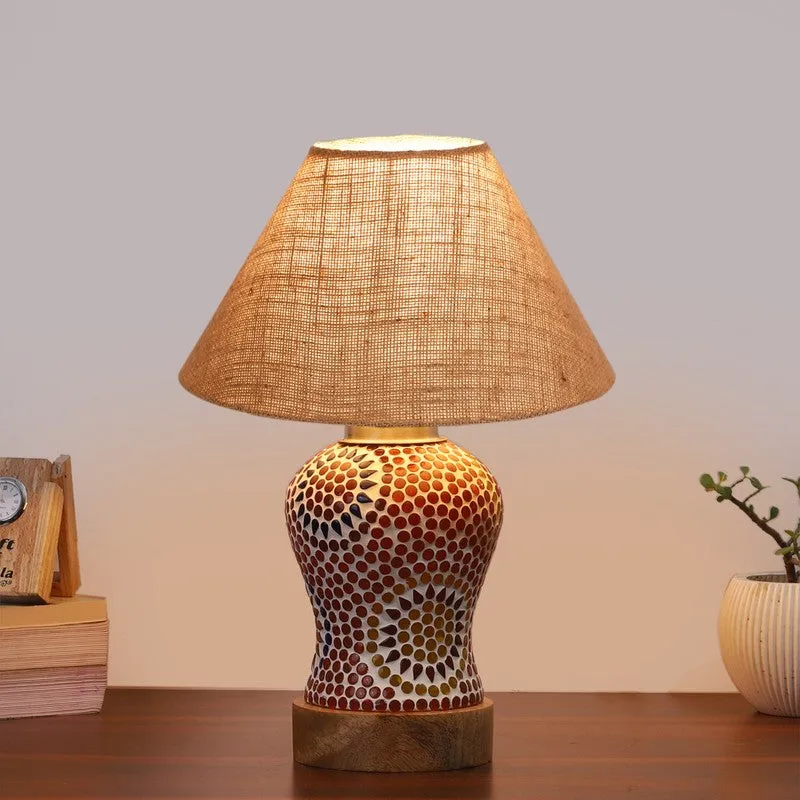 Ravion Wooden Table Lamp - Multicolor media 2