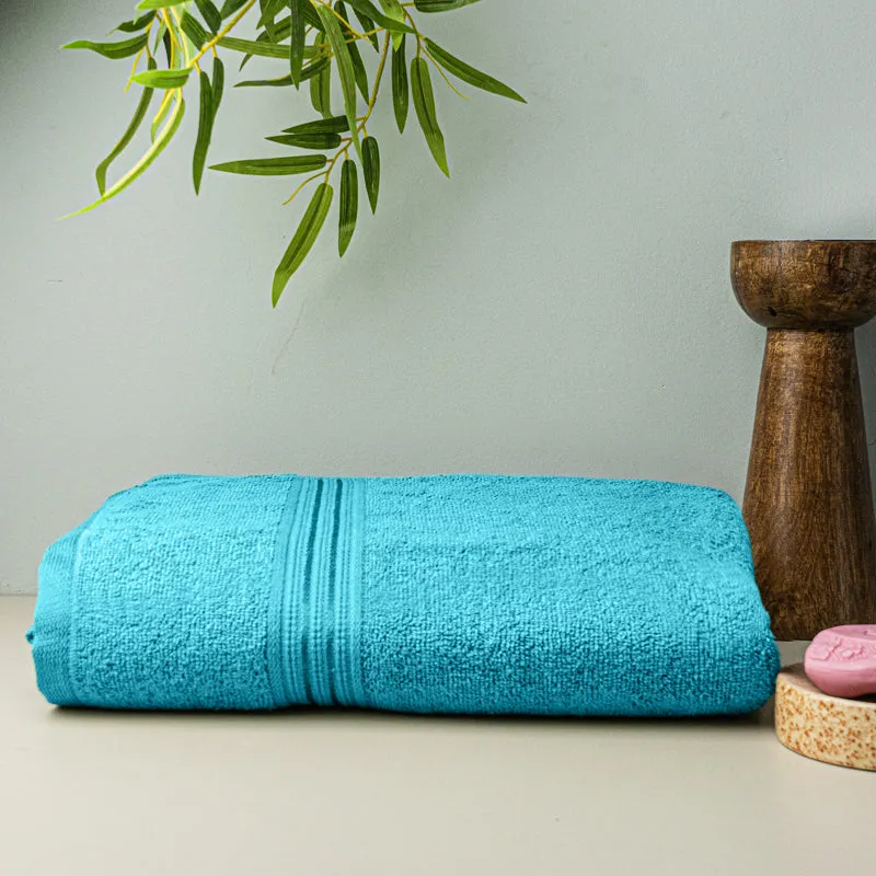 Micro Cotton LuxeDry Solid Bath Towel - Light Blue media 3