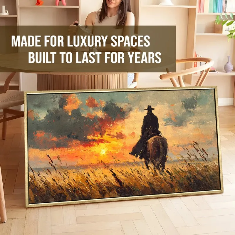 Driftpath Canvas Wall Painting With Frame media 5