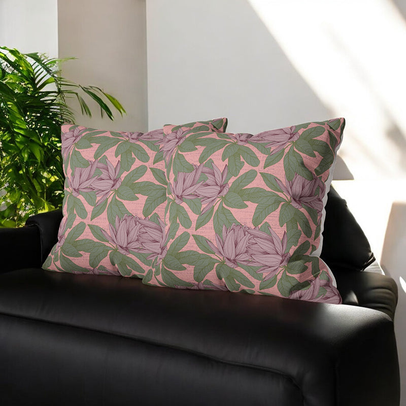 Nargis Haven Velvet Cushion Cover Set - Set Of Two