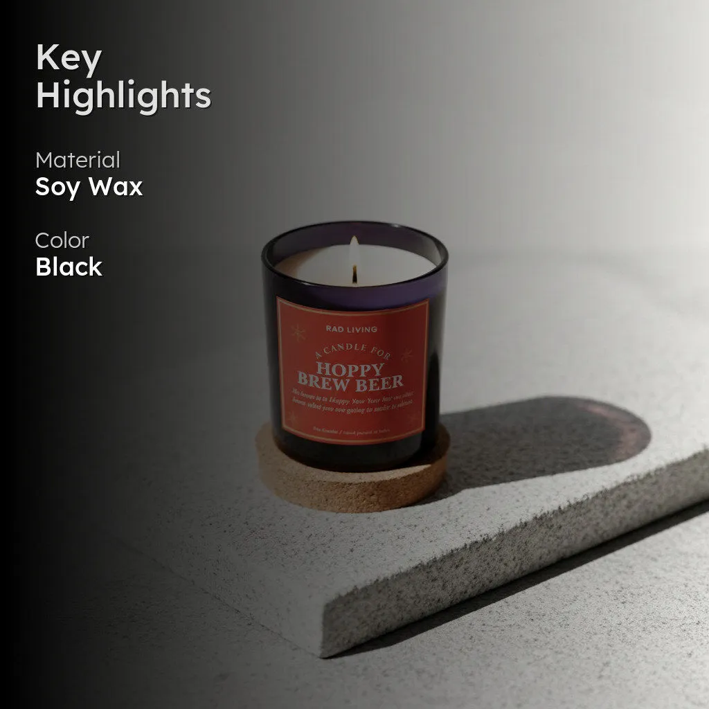 Hoppy Brew Beer - Beachwood Scented Candle media 2